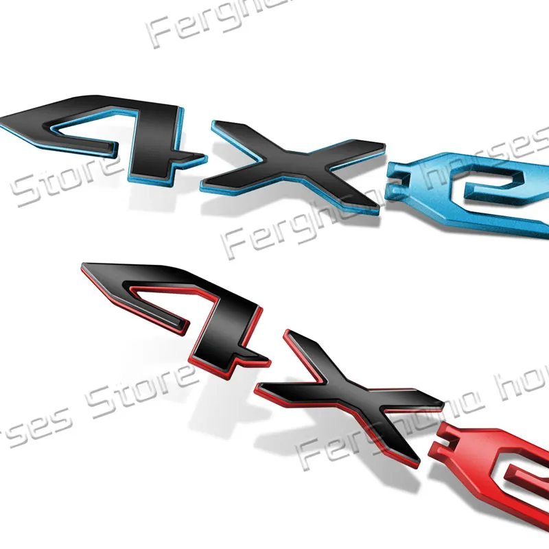 Car 3D ABS Plastic Emblem For Jeep 4XE Logo Wrangler Gladiator Compass Grand Cherokee Body Side Badge Rear Trunk Decor Sticker