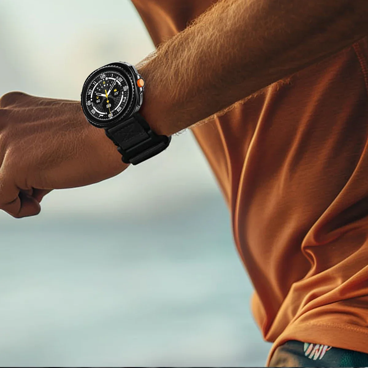 Нейлоновый ремешок для Samsung Galaxy Watch 8 Classic Sports Loop Спортивный сменный ремешок для Samsung Galaxy watch8 40 мм 44 мм Ultra2025