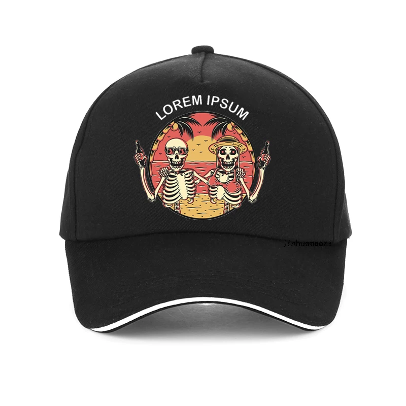 

Summer Casual lover sun hat Best Surfing Santa Monica California Unisex Baseball cap Skull Couples Beach hats