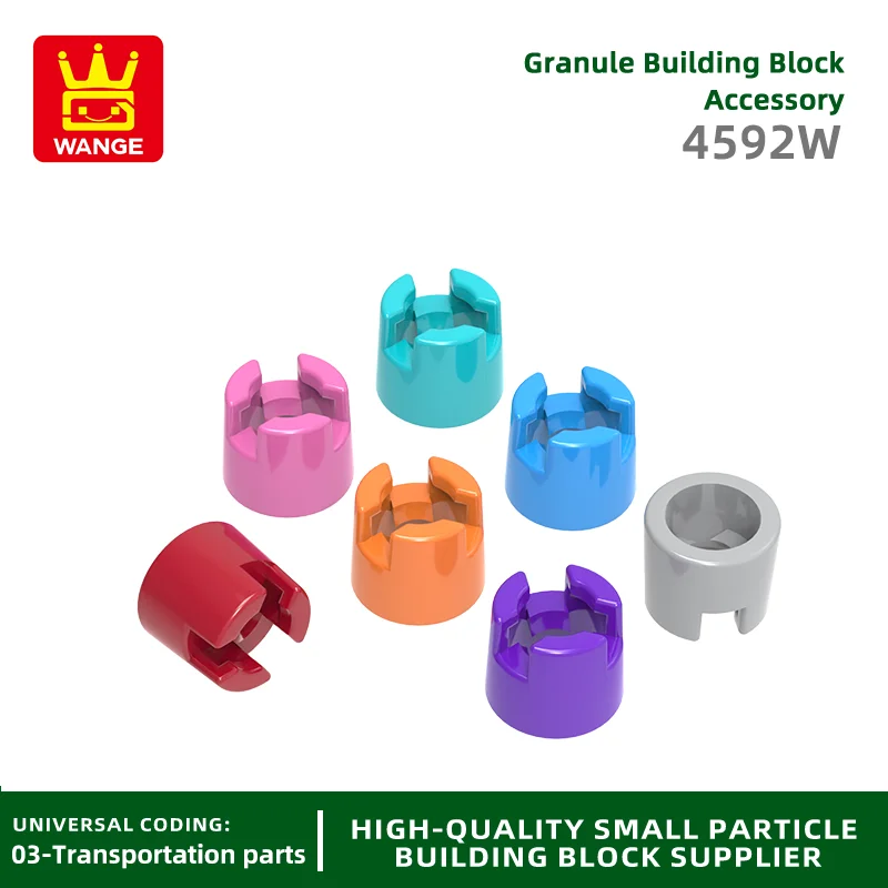 20 Pcs/lot 4592W Control Rod Base Block Moc Color Accessories Compatible with Brick DIY Children's Toy Assembly Gift Box