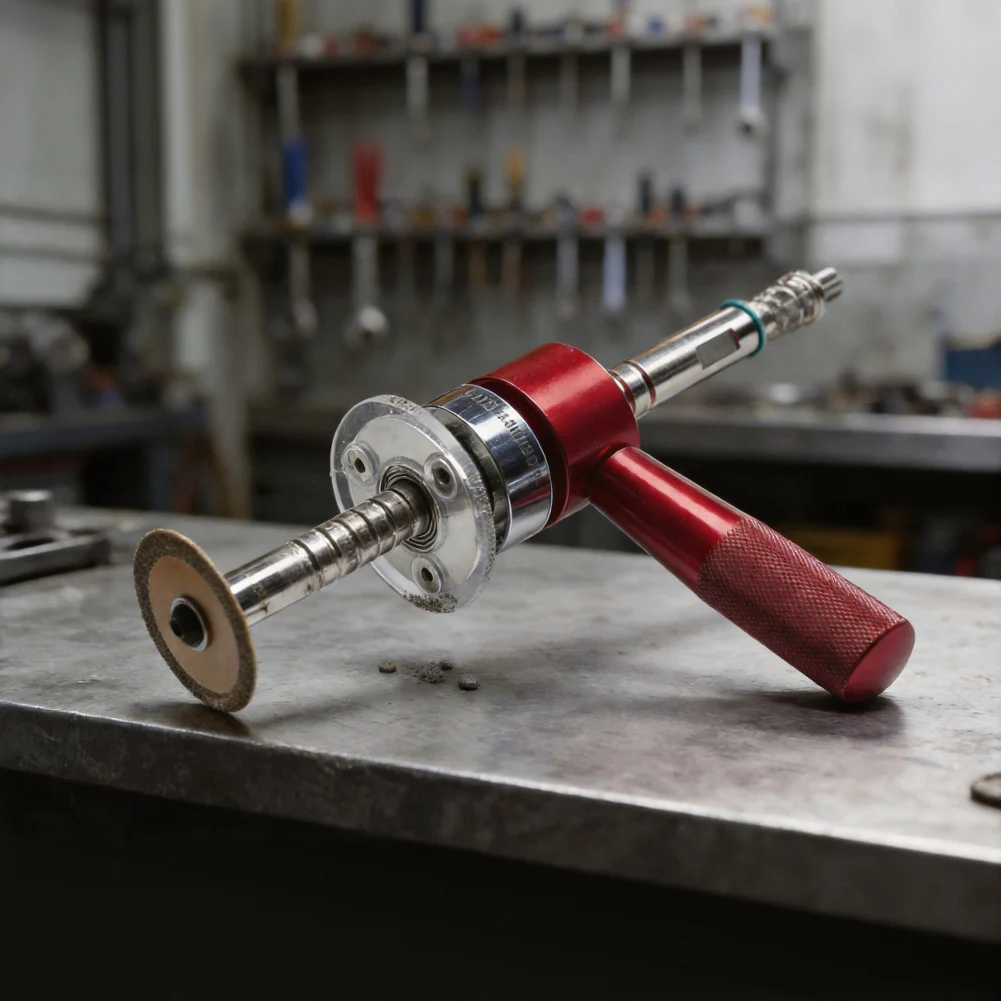 For Mini Saw Compatible Pipe Inner Wall Cutter Drill Attachment Adjustable Length Compact Design for Tight Space Plumbing Work