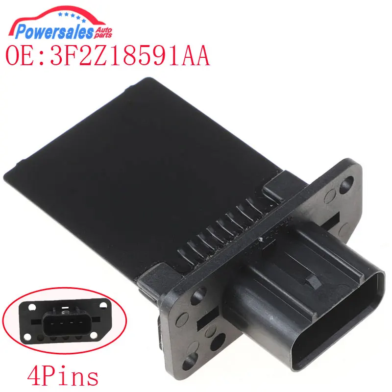 New Heater Blower Motor Resistor For Ford Escape Expedition F-150 F-250 3F2Z-18591-AA 3F2Z18591AA 3F2H-19A706-AB 3F2H19A706AB