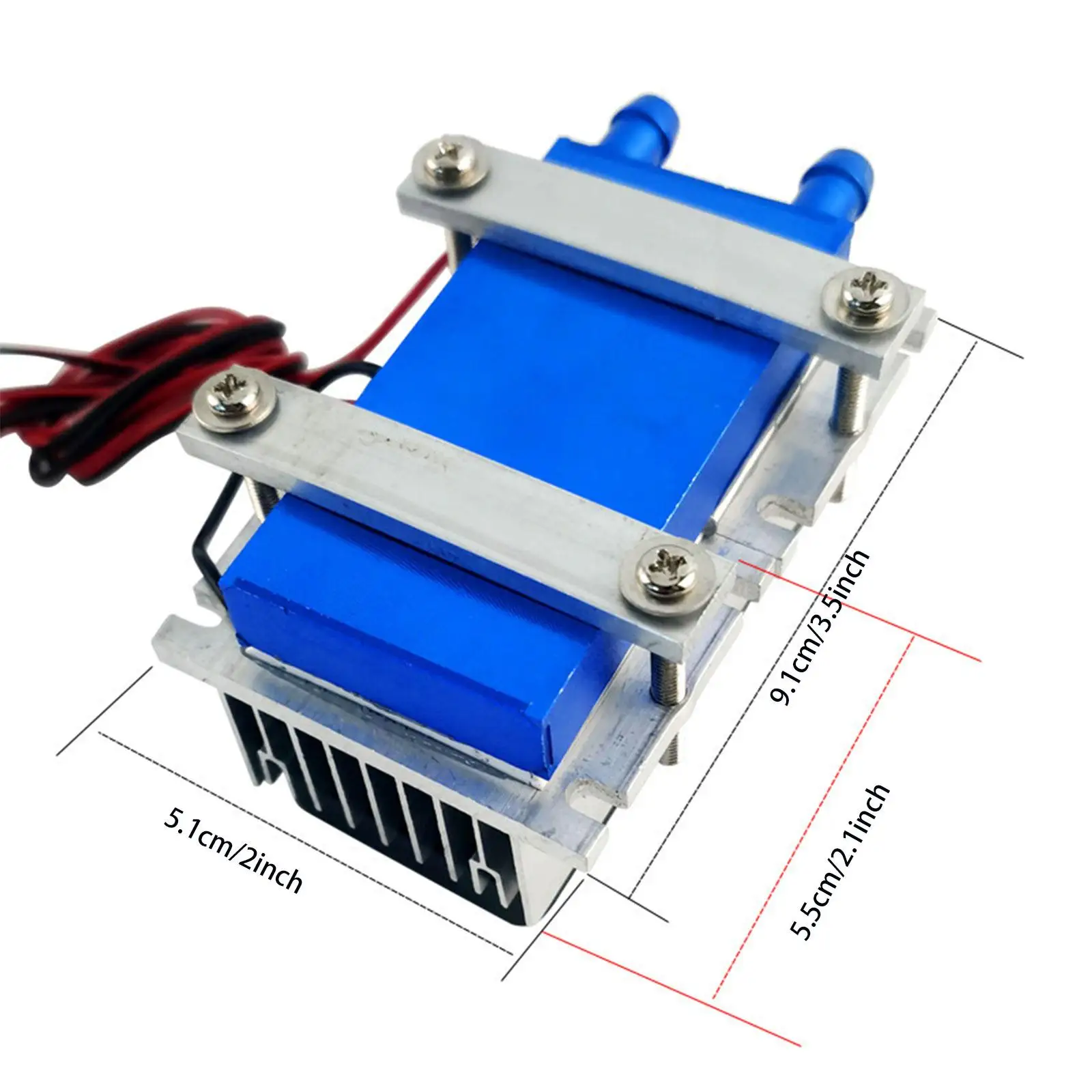 Semiconductor Refrigeração Cooling Kit, Peças práticas para termostato, 144W