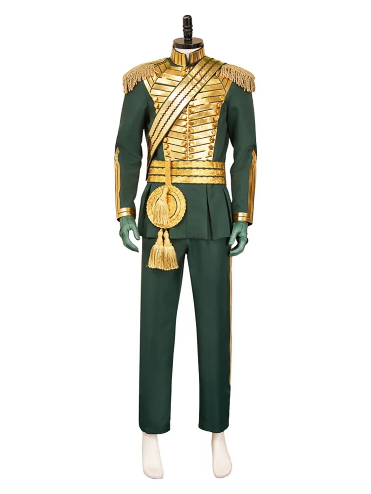 Fantasia Wicked 2 Prins Fiyero Cosplay Uniform Sjaal 2025 Film Disfraz Kostuum Mannen Fantasy Halloween Carnaval Party Kleding - afbeelding 2