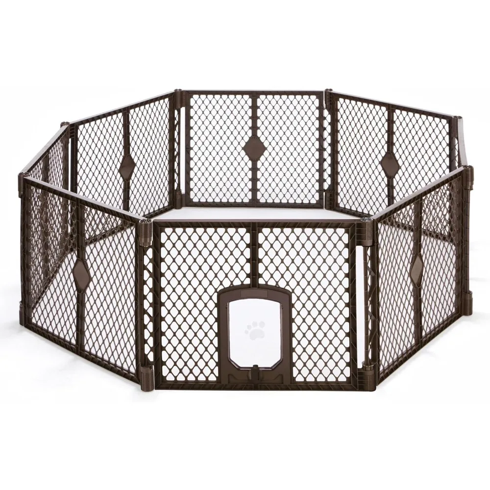 

North States Petyard Passage, 8-Panel Pet Containment with Swinging Door