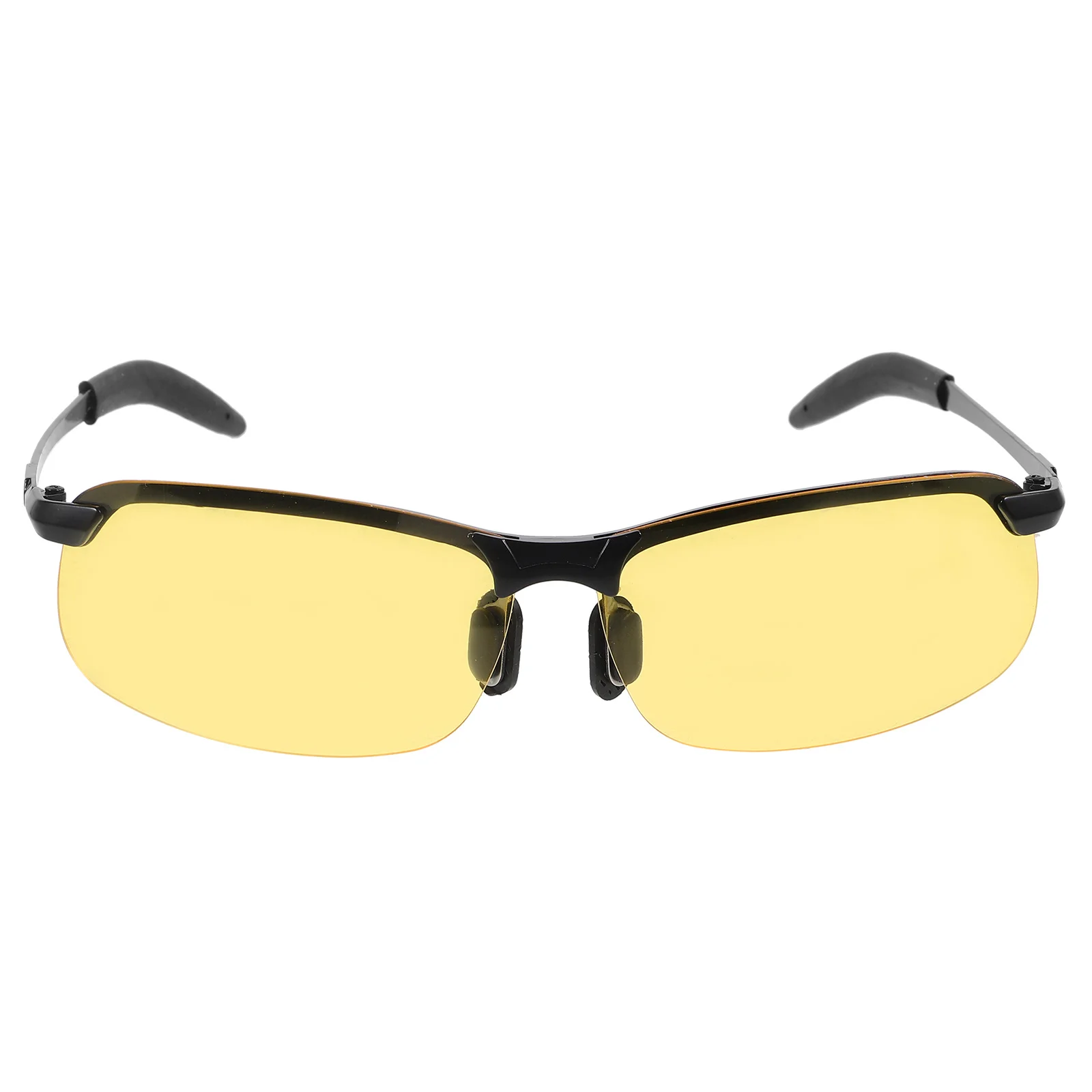 نظارات شمسية بعدسات صفراء ليلية للقيادة الليلية، نظارات قيادة مضادة للوهج للرجال والنساء والدراجات النارية #2
