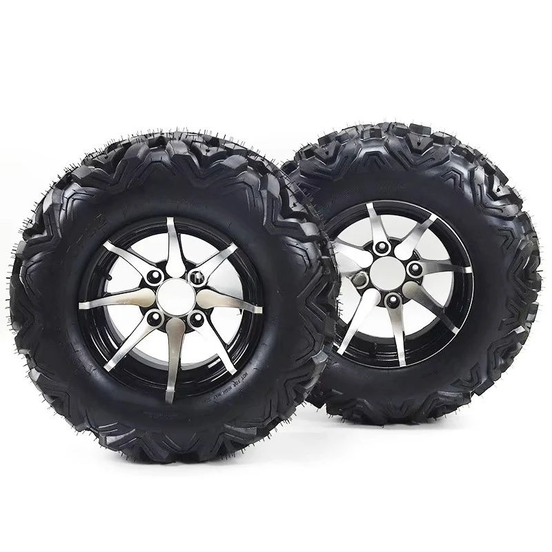 12 Inch Tires With Alloy Wheels  Rims Off Road Buggy UTV ATV Tires 25x10-12 25x8-12 - view 4