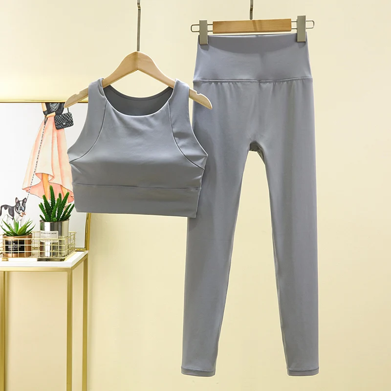 

Women's High-end Yoga Suit Set Long Sleeved Fashion Professional Sports Set Fitness Set Running 2 Piece Gym Sets Outfit