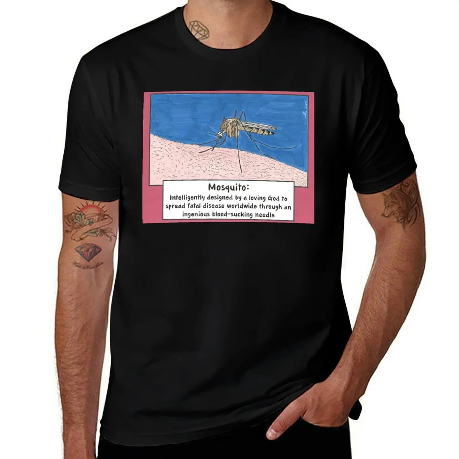 The Mosquito T-Shirt Outdoor Sports Short Sleeve Top