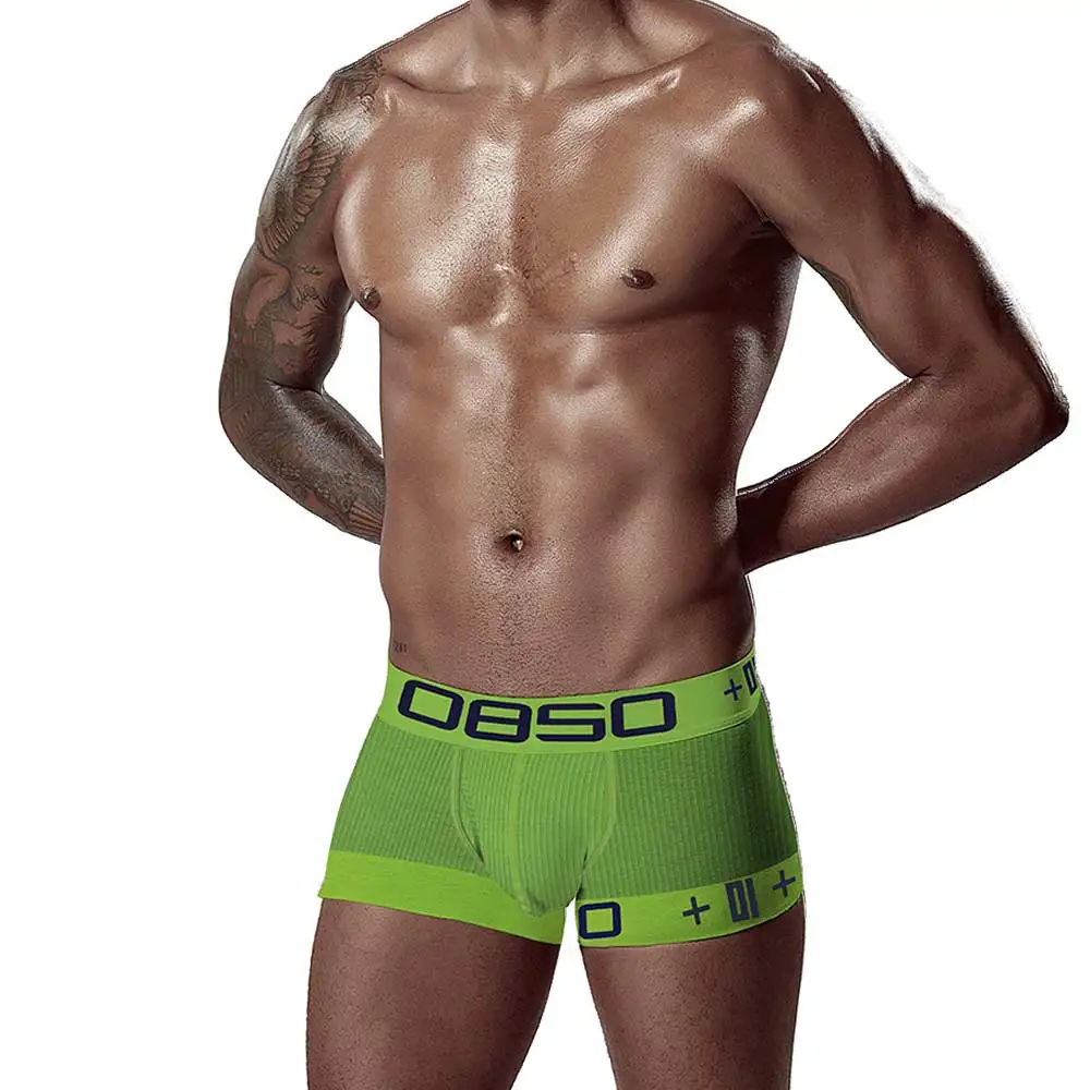 Mens Underwear Cotton Colorful Bikini Jockstrap Briefs Fashion Panties Shorts Underpants for Men