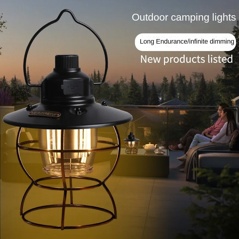 

Outdoor Camping Light Emergency Light Multifunctional Charging Portable Tent Light Camping Lamp