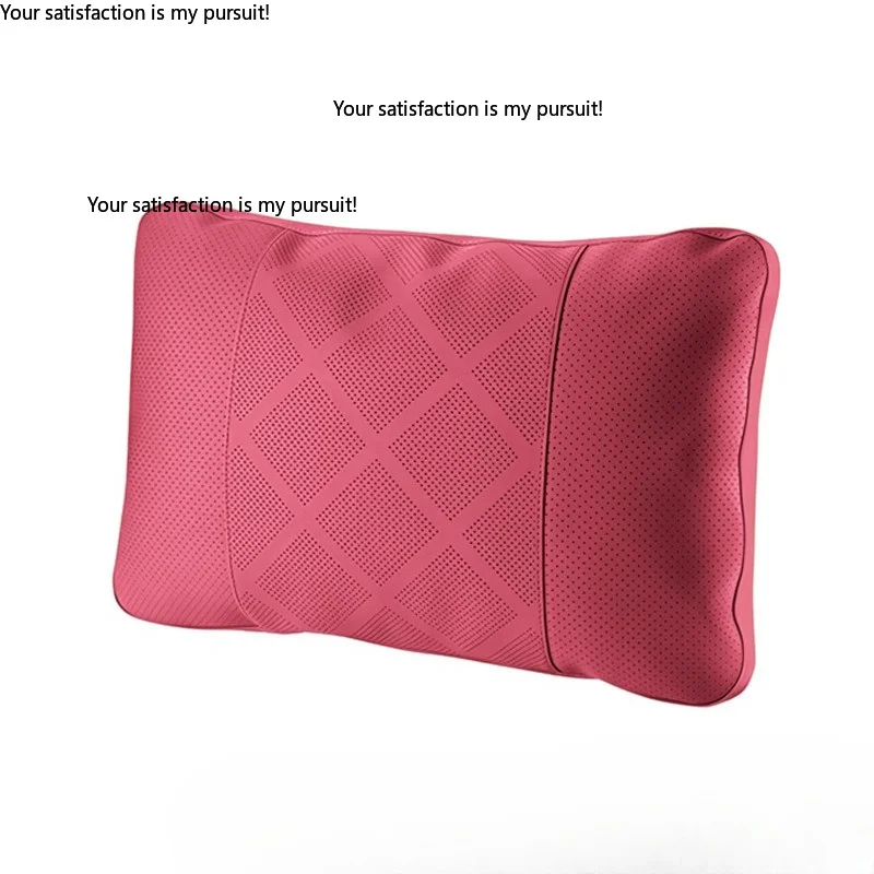 for Leather Car Lumbar Support Pillow Fit 2026 AITO M7 M8 M9 Official Same Style Interior Waist Cushion Auto Accessory