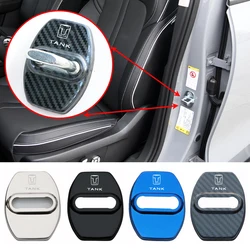 Car Door Lock Cover Auto Emblems Case for Great Wall GWM Tank 300 City 300 Border 400 500 PHEV 700 800 Car Styling Accessories