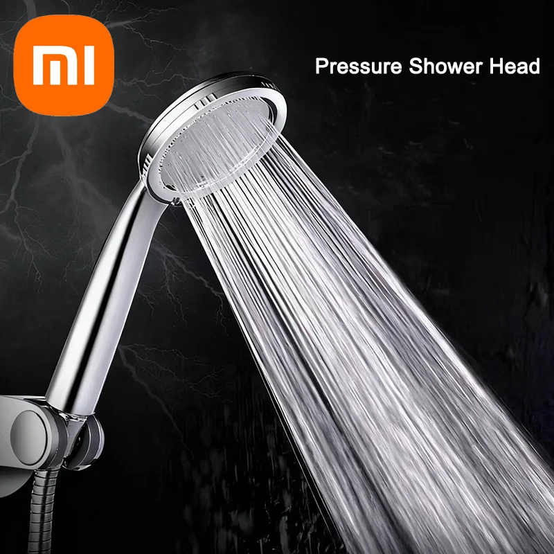 

Xiaomi Rainfall Chrome Bath Shower Head 1pc Water Saving Spray Nozzle High Quality Pressurized Nozzle Shower Head High Pressure