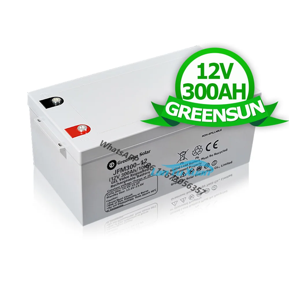 Solar Battery 200ah 12v 300ah  200 Amp  Batteries From China