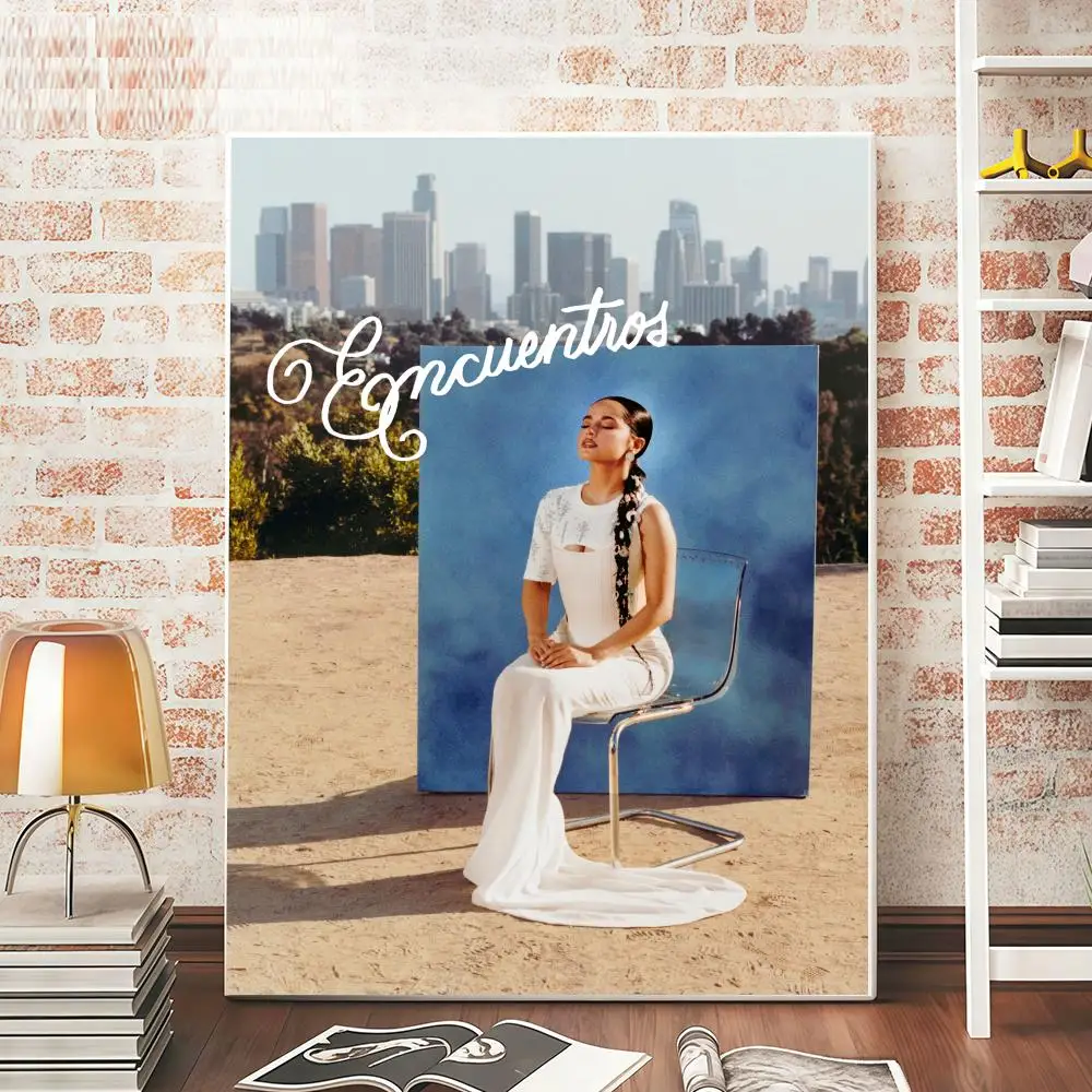 Encuentros B-Becky G, Pintura Caligráfica, Marco Interior, Cubierta de Álbum, Arte, Decoración de Pared para Cafetería, Bar, Sala de Estar, Lujo