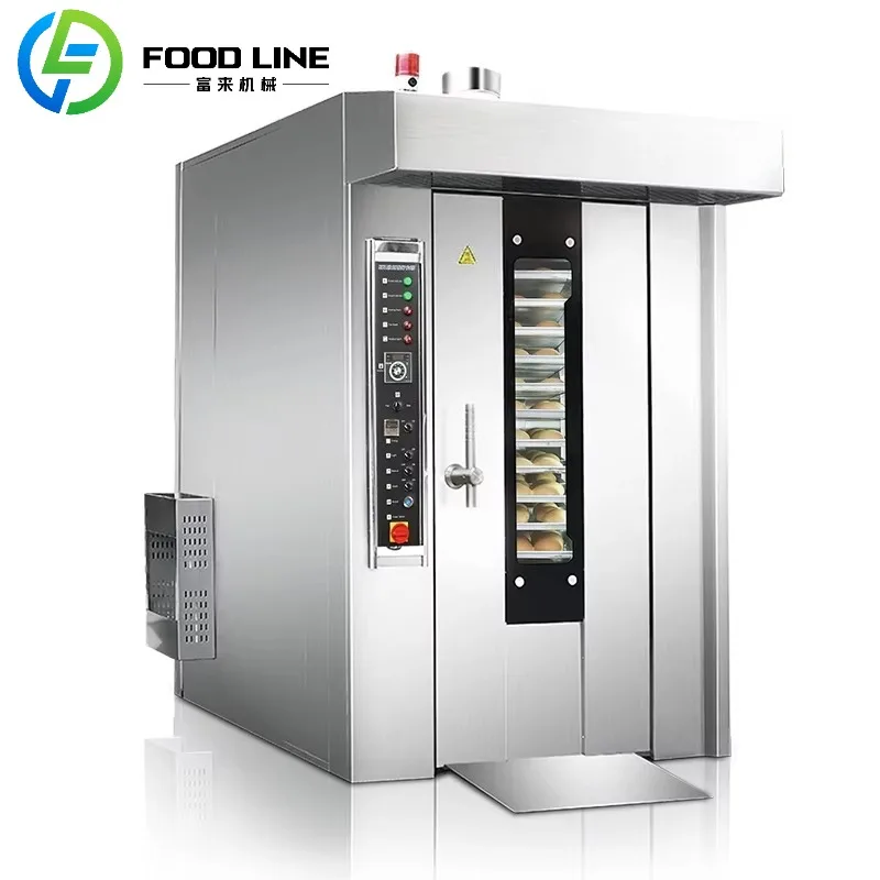 Custom Rotating Heat Oven Electric Gas Pizza Diesel Rotating Chicken Vertical Italian Rotating Oven For Large Production