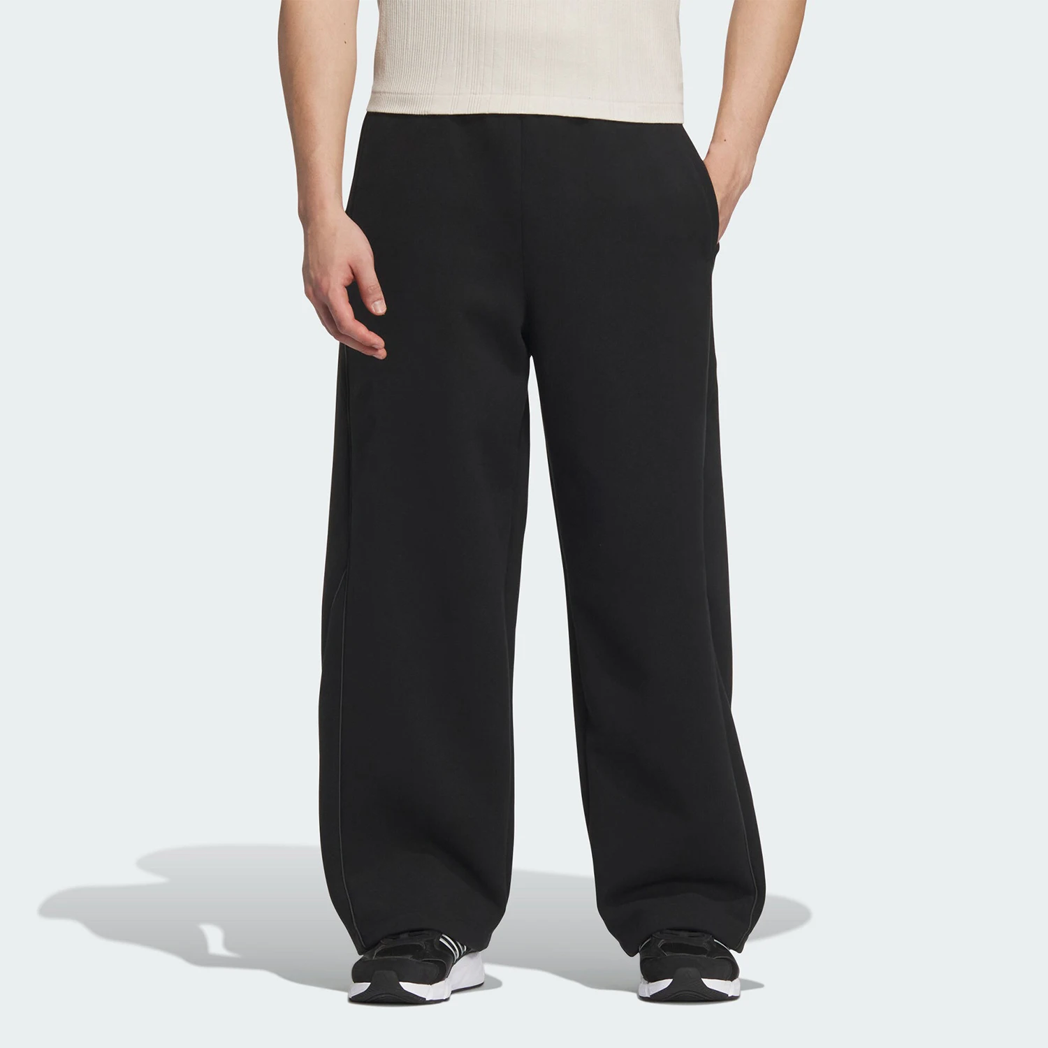 

Официальные аутентичные мужские свободные спортивные повседневные брюки Adidas FUSTL KN PNT JI8739