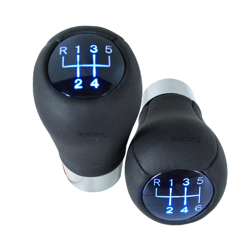LED Gear Shift Knob For BMW 1 3 5 6 Series E46 E60 E61 E63 E64 E90 E91 E92 E81 E82 E87 E88 Pu Leather