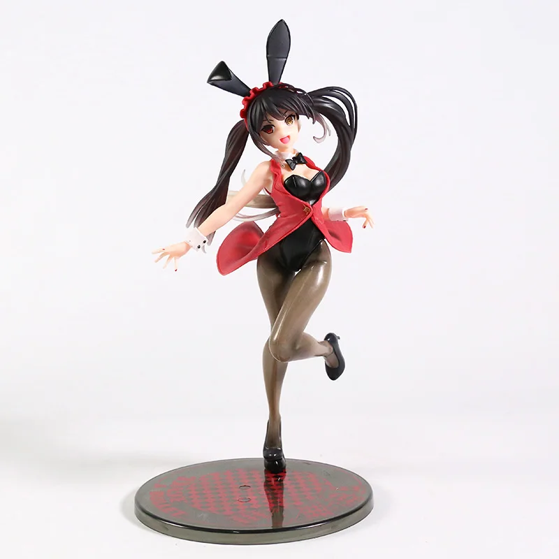 Date A Live Tokisaki Kurumi Bunny Ver. Collectible Figure Anime Sexy Beauty Model Toy