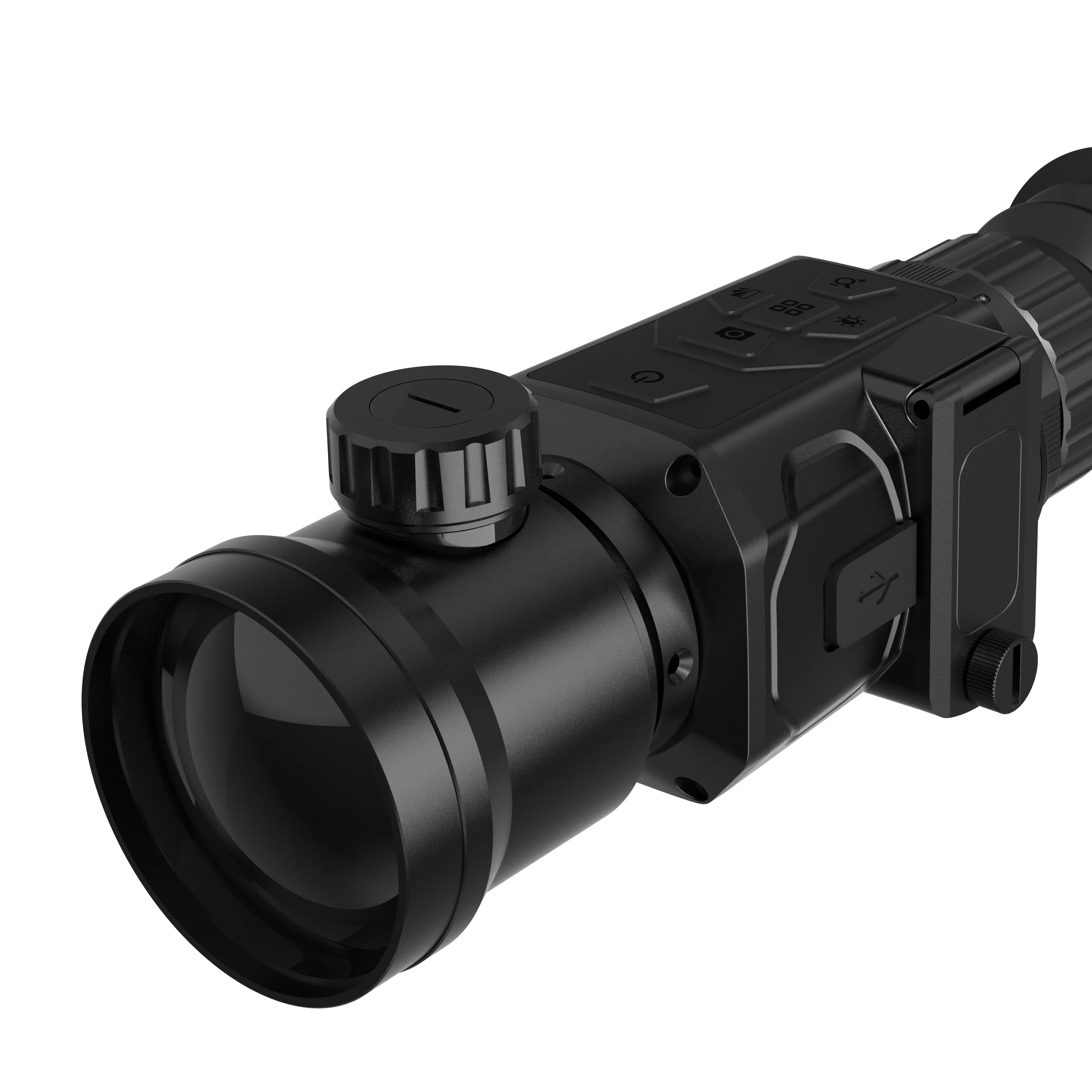 8x طويلة المدى الصيد الحرارية نطاق Cmera C8 C18 25 مللي متر التصوير الحراري الأشعة تحت الحمراء أحادي العين للرؤية الليلية البصر