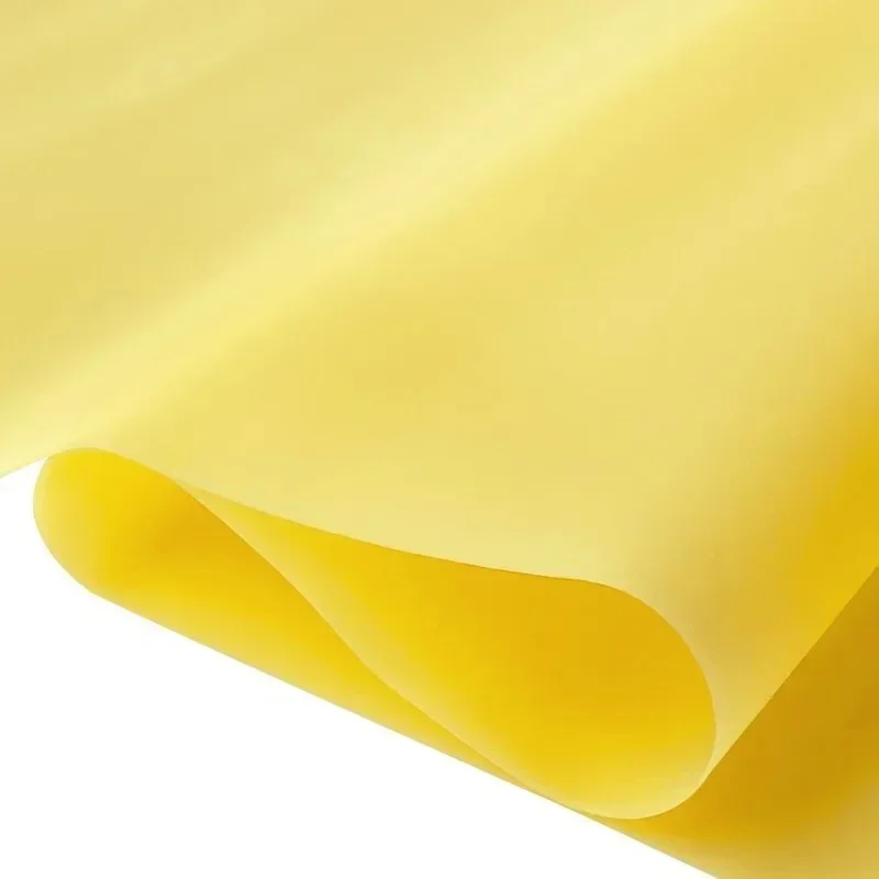 Jelly PVC Vinyl Roll 30x135cm Soft Solid Colored Smooth Waterproof PVC Fabric for Mat Hair Bows Jewelry Making