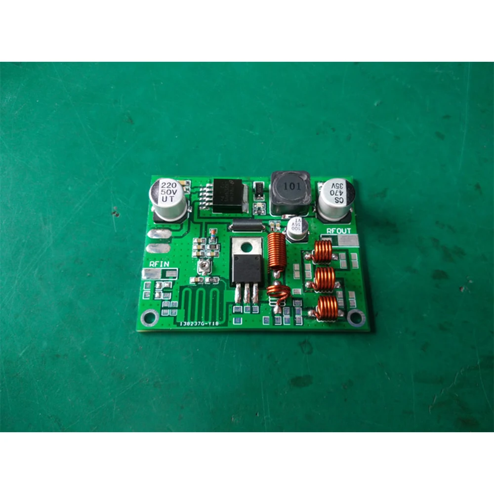 

High Frequency Amplifier FM Transmitter Board 15W 7W 75-110MHz 15-48V Wide Voltage