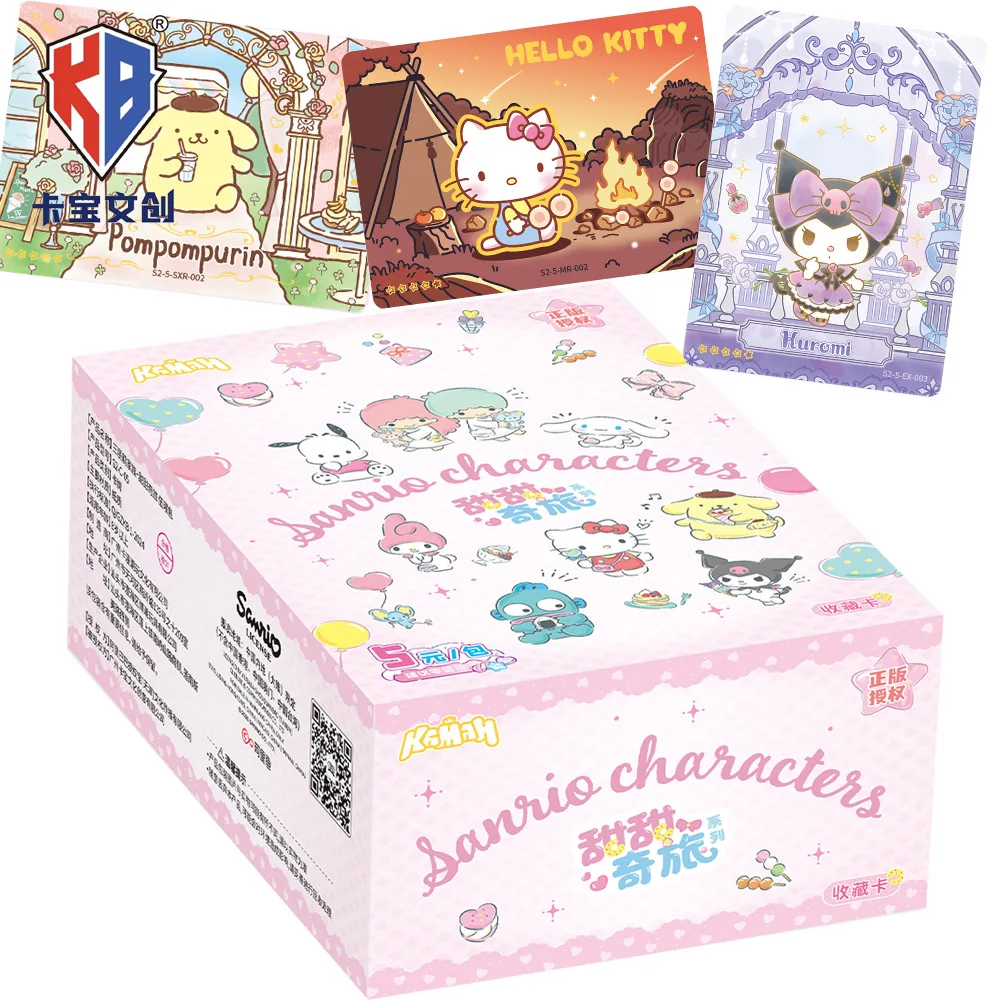 Genuine KABAO Popular IP Cartoon Character Collection Card Fashion Unique Design Star Creative High-definition Cards Kids Gifts