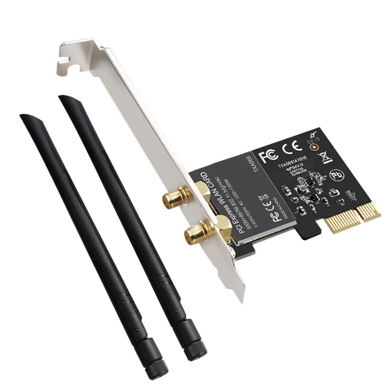 

Game PCI-E Card 10/100/1000Mbps PCI-E Gigabit Network Card Network Adapter wifi receiver computer accessories Lan Card AC1300M