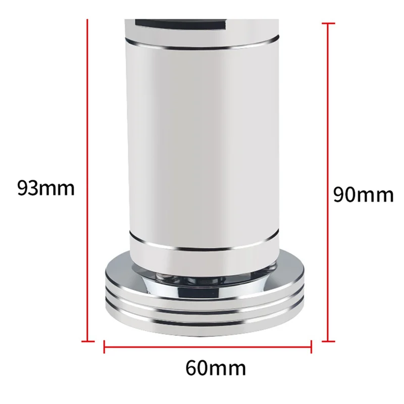 A37T-2X Aluminum Alloy Adjustable Hifi Audio Line Feet Pad Amplifier Power Cable Bracket Wire Support(B)