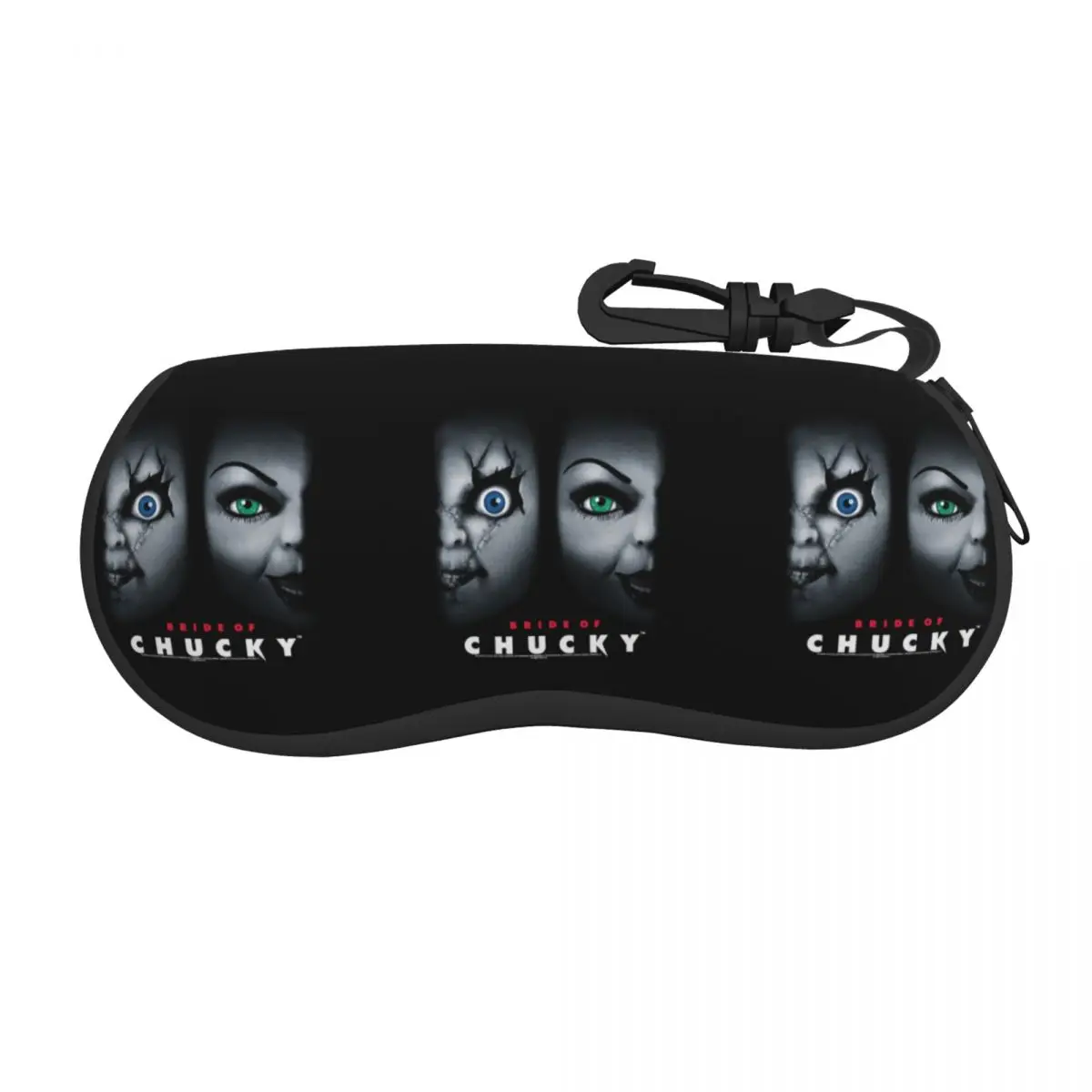 Bride Of Chucky Movie Shell Eyeglasses Case Women Men Cool Child's Play Glasses Case Sunglasses Box Pouch