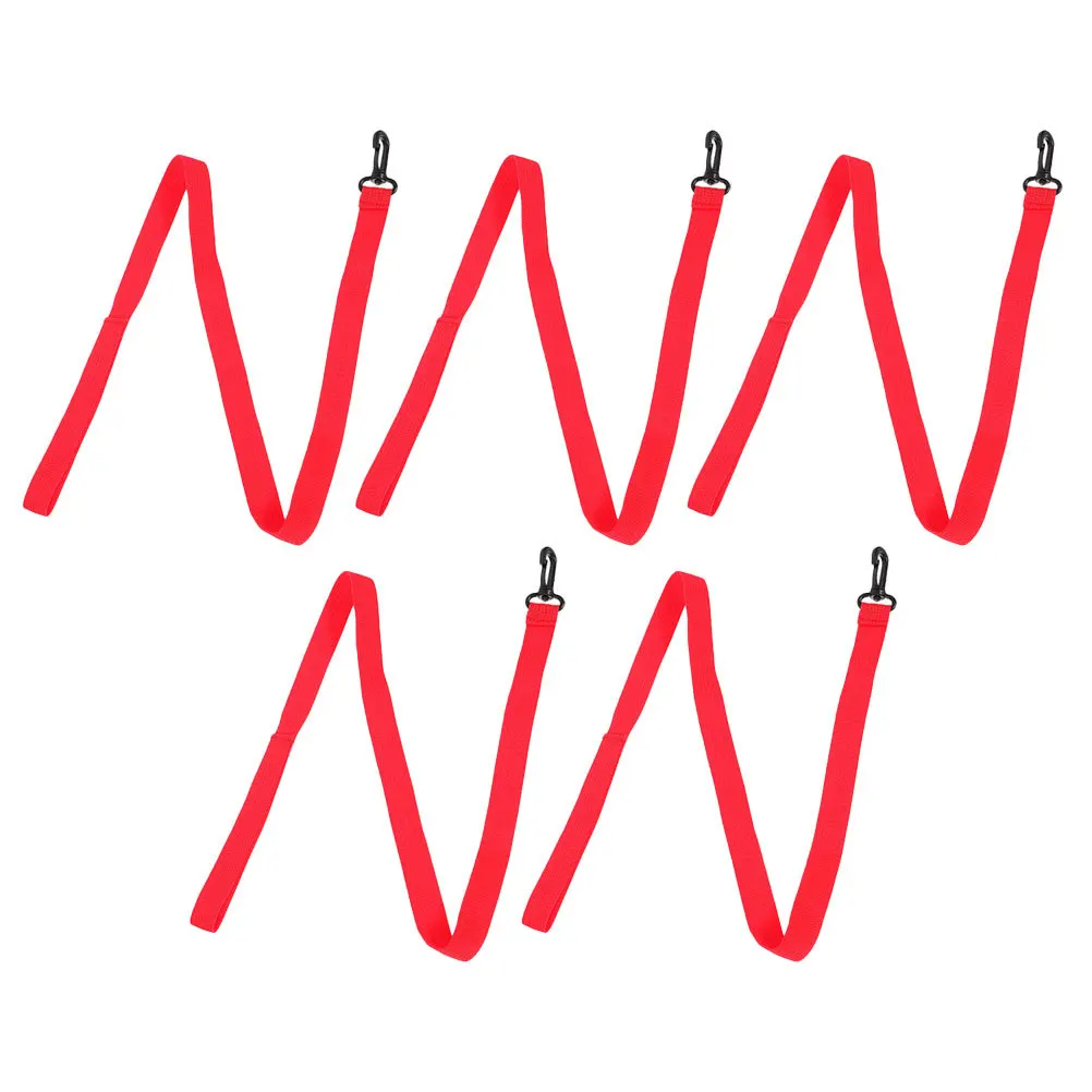 Cuerda de seguridad para caminar para niños, gancho de correa desmontable, cuerda para caminar para niños pequeños, correas para niños al aire libre, 5 uds.