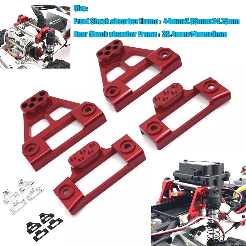 MJX 1/12 H12Y H12Y+ RC Car Parts Front Bar Shock Bracket Medium Wave Box Shell Front Bar Reinforcement Steering Gear Seat