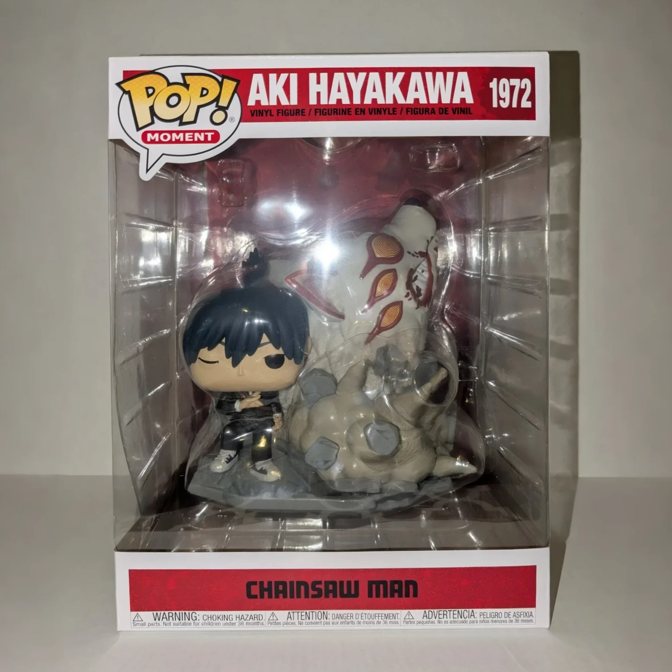 Figuras de Anime Chainsaw Man momento Aki Hayakawa con Fox Devil Funko Pop 6,3 pulgadas figuras coleccionables de edición limitada