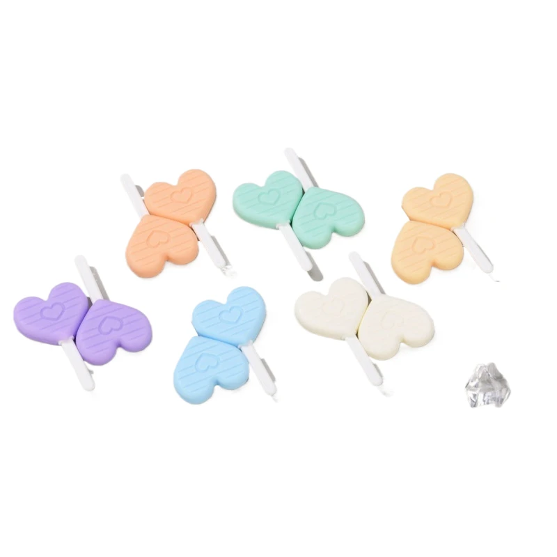 

14x2 шт./компл. силиконовые зубы-карандаши для укуса, зубной выравниватель, жевательные жевательные прикусы, предотвращающие искажения лица, любовь в форме сердца