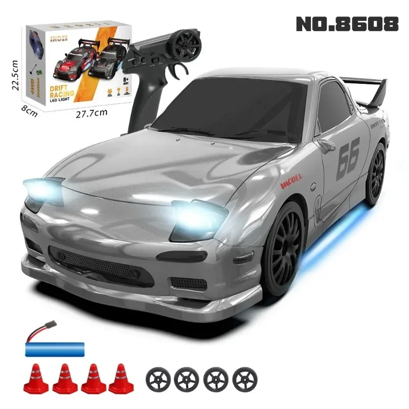 Outdoor Competition RC Drift Vehicle 4 Wheel Drive Remote Control Offroad Car Hobbyist Practice Collectible Model