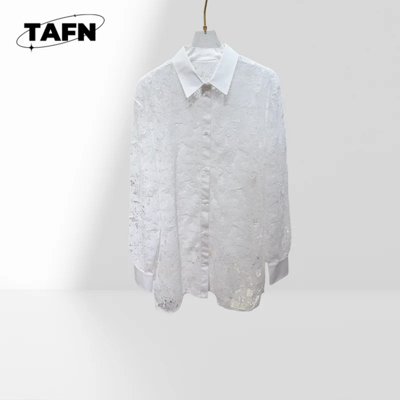 

Women’s Buttoned Shirt Layered Office Blouse Top Men’s Casual Button Shirt Soft Fabric Long Sleeve Long Sleeve BlouseAH01167