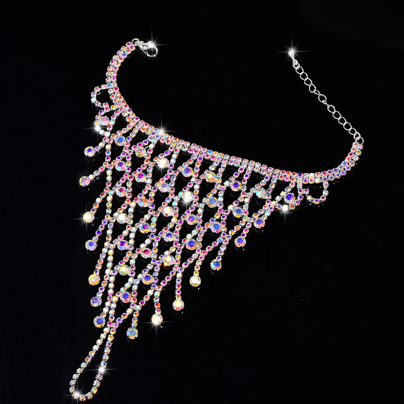 شخصية شرابة حجر الراين سوار ، أوروبا والولايات المتحدة ، الإبداعية مائة مع لامعة حتى الإصبع ، حزب زخرفة اليد