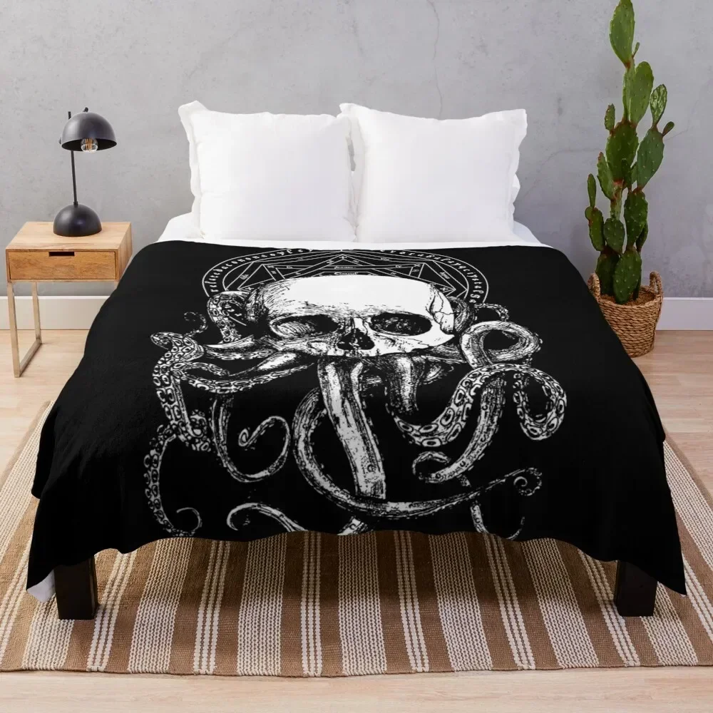

Pieces of Cthulhu Throw Blanket Men's Soft Warm Throw Blanket for Couch