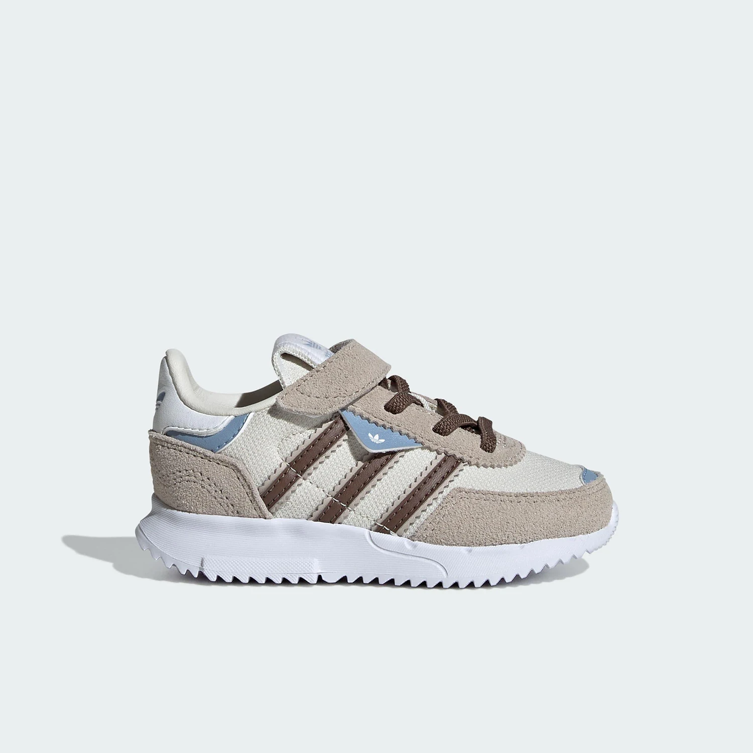 

Adidas genuine Trefoil Baby Boy's & Girl's Magic Tape Lightweight Durable Sports Shoes KI8788