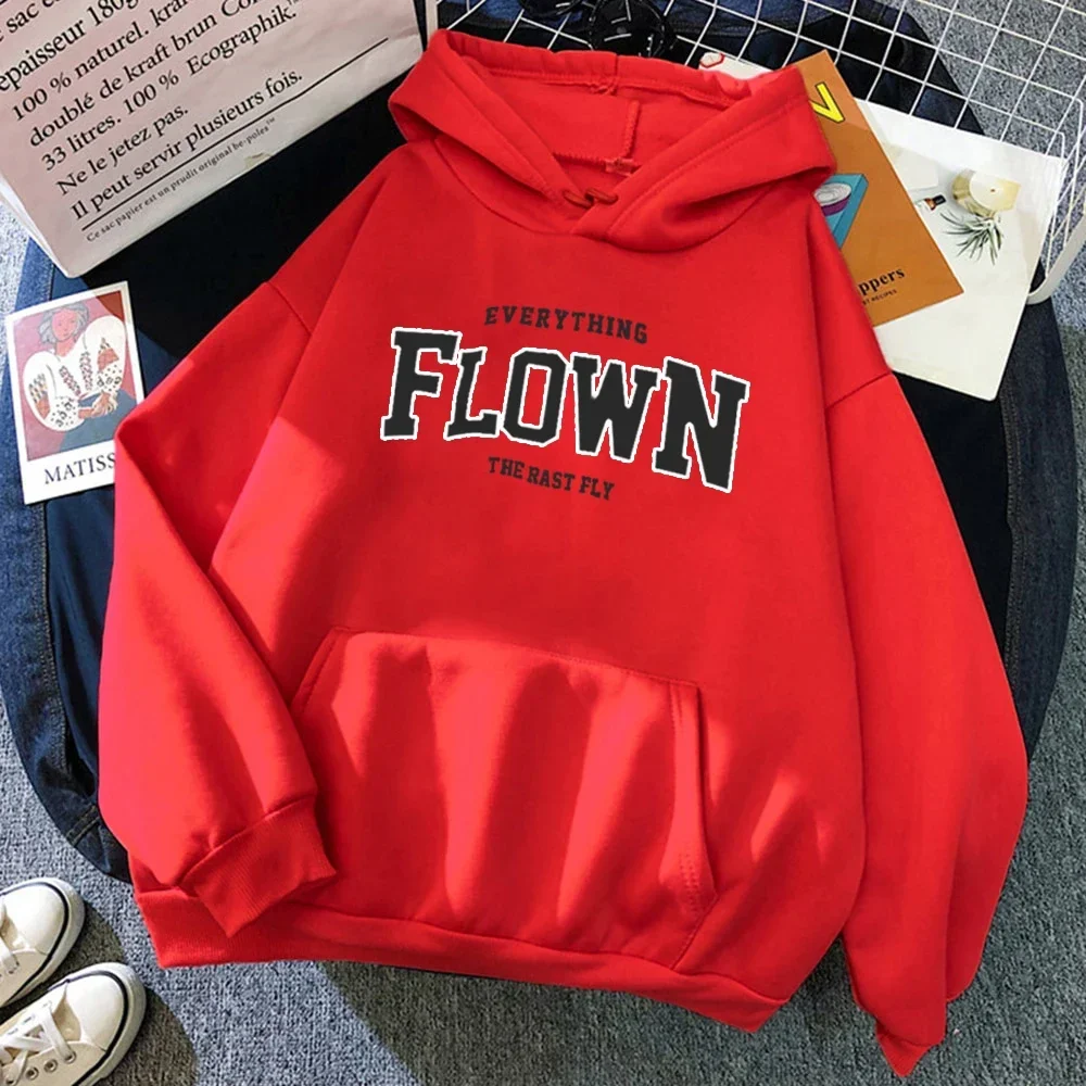 Oversized dameshoodie herfst en winter puur bedrukt letterpatroon losse damesblouse Y2k-stijl sweatshirt met capuchon