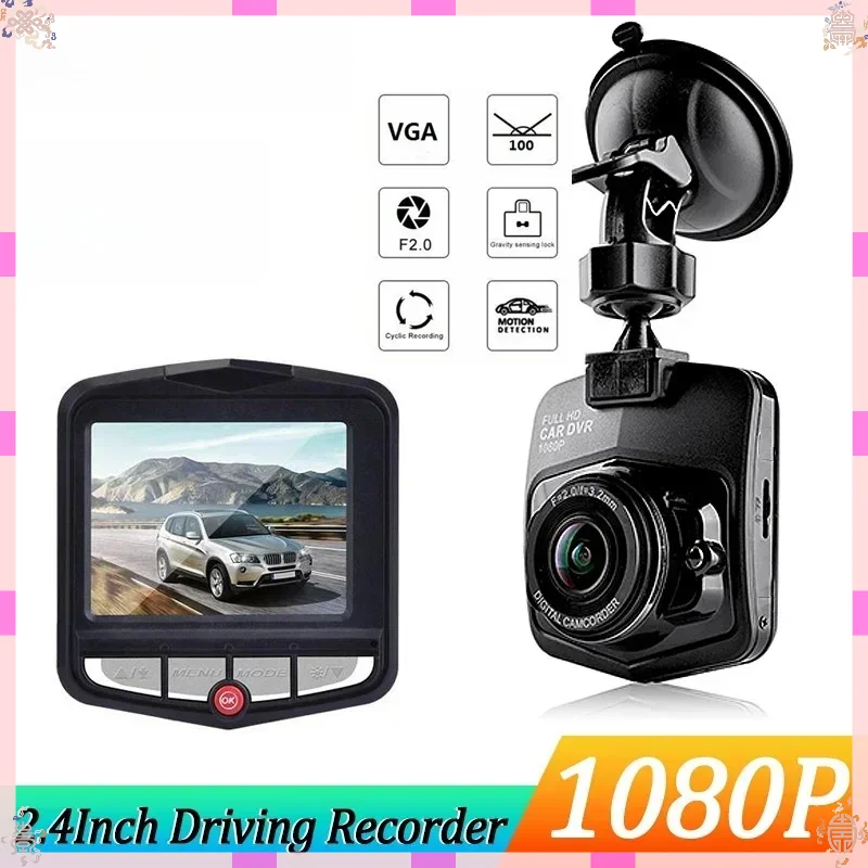 

HONG TONG 1080P Car DVR Dash Cam for Cars Camera HD Video Recorder for Vehicle Dvrs Night Vision Monitor Parking Vehicle Camera