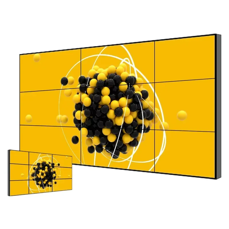 49 Inch Advertising 3x3 4x4 Lcd Splicing Screen Display Panel System Screens Lcd Video Wall Display