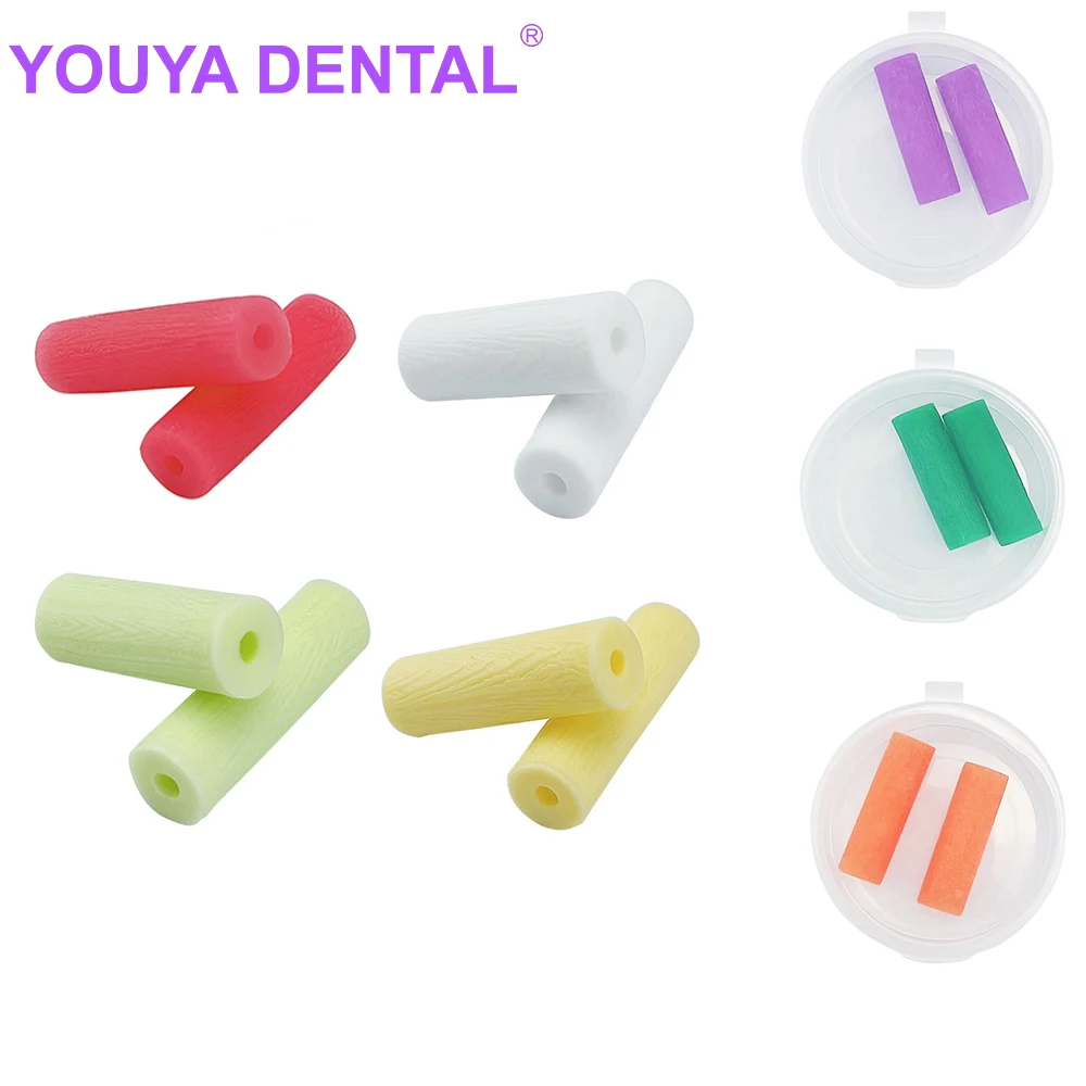 

2Pcs Silicone Aligner Chewies Orthodontic Braces Tray Seater Dental Beauty Oral Hygiene Remover Health Care Mulit Color Fruit Fl