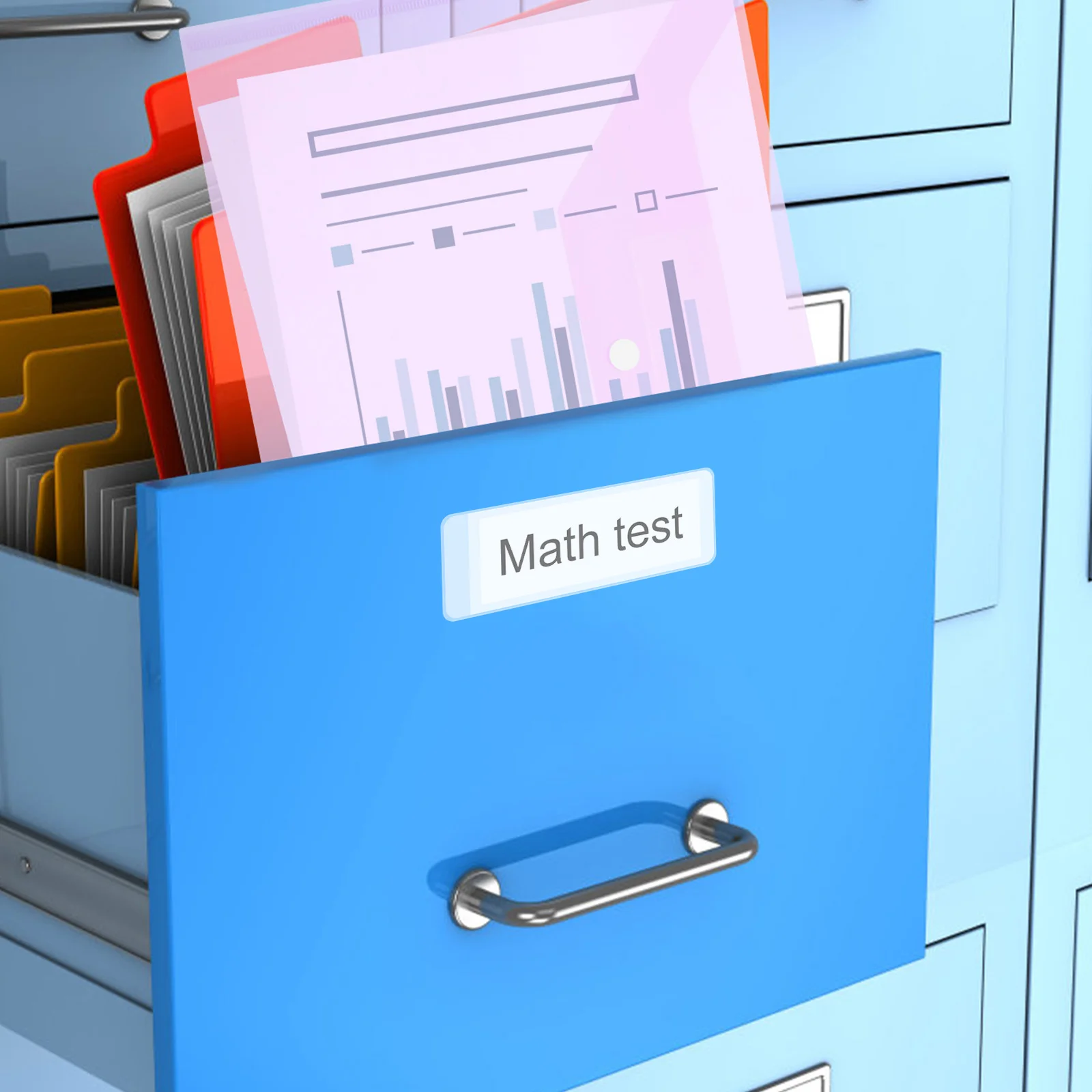 

6-функциональный самоклеящийся держатель для визитных карточек, органайзер для этикеток, прозрачный пластиковый чехол для карт для офиса, организации файлов, документов