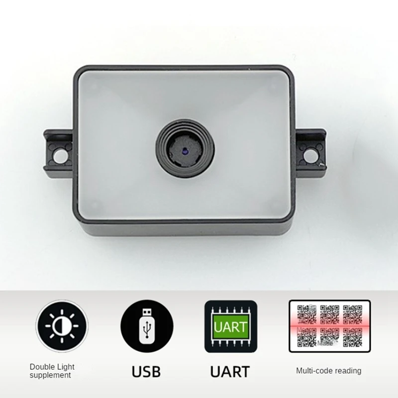 GM78 1D 2D Barcode Reader Module TTL-232/USB Interface Continuous 1D And QR Code Scan Barcode Scanner Module