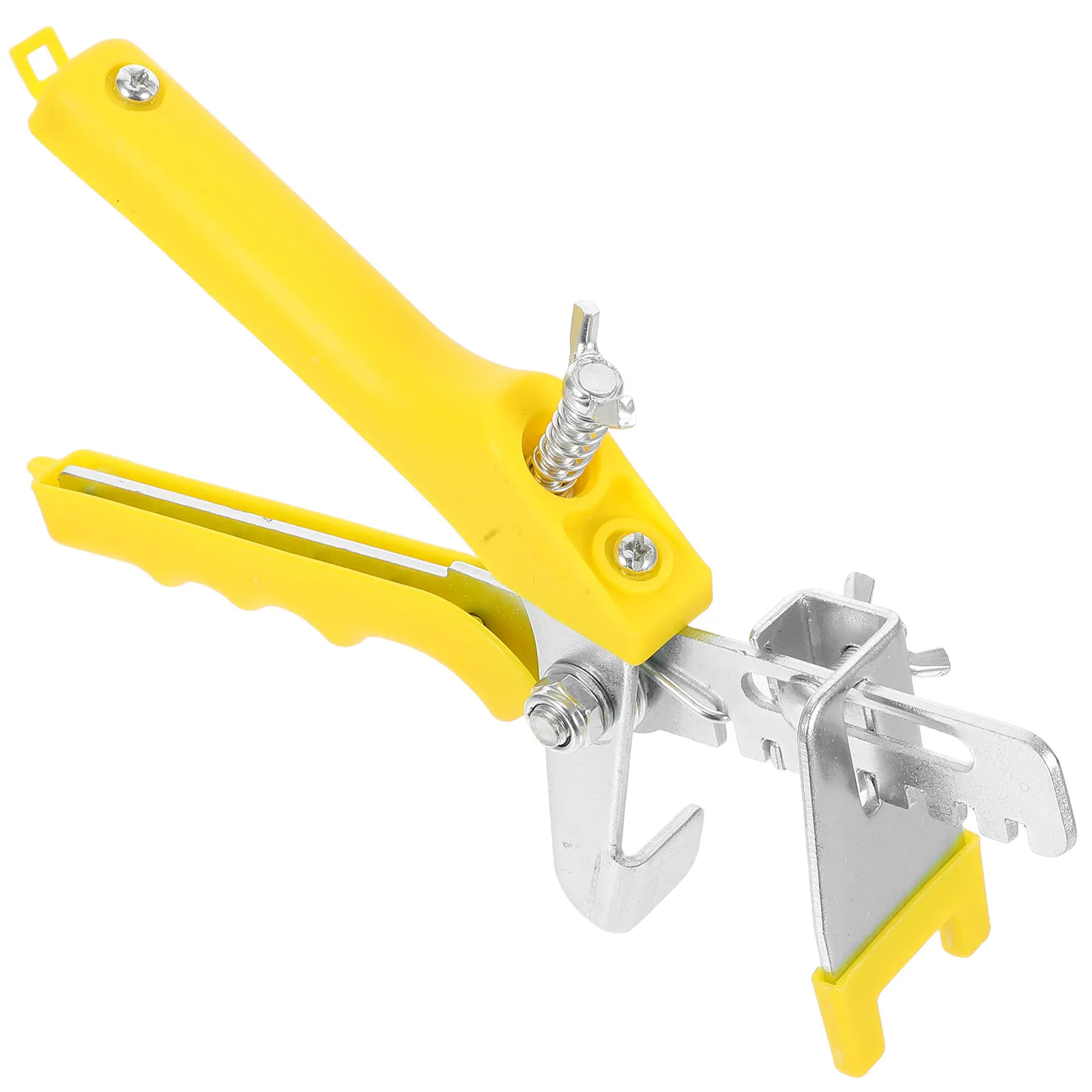 

Желтый портативный выравниватель для плитки: помощник для дома, предотвращающий трещины, система выравнивания и позиционирования плитки для идеально ровной поверхности, инструмент для укладки