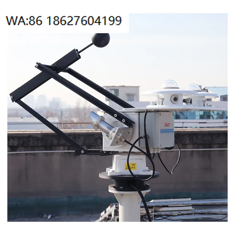 Pyranometer Dual Axis Automatic Sun Tracking System for Radiation  Solar Tracker for Monitoring