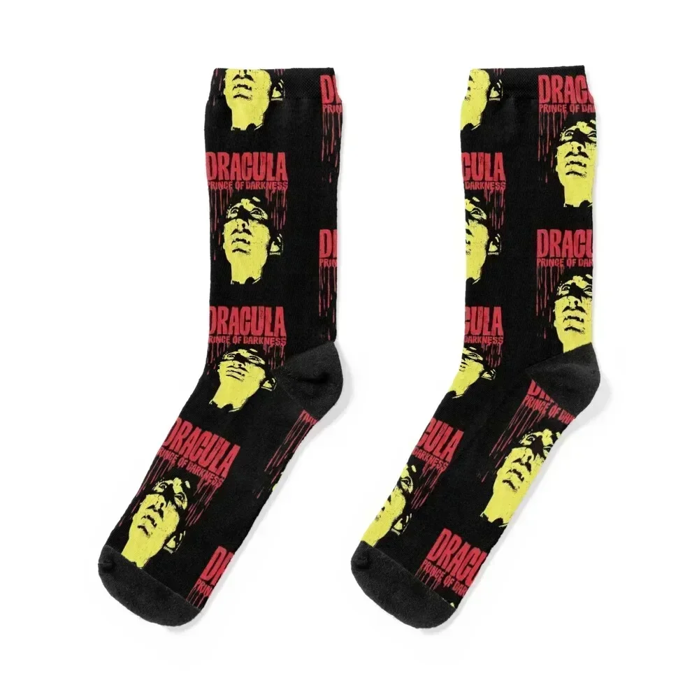 

Hammer Horror - Dracula Prince of Darkness Socks bright garter new in's Climbing loose Men Socks Luxury Brand Women's