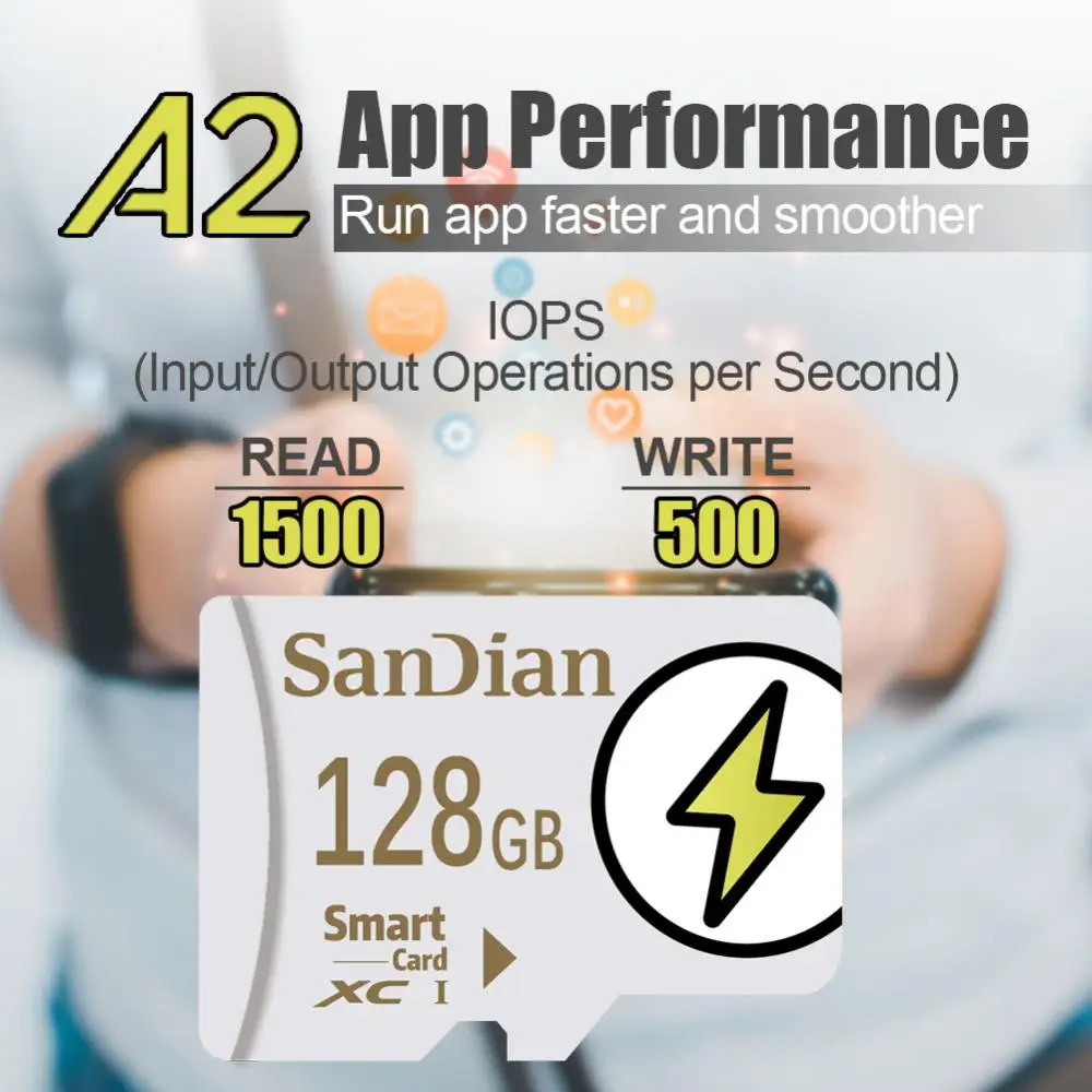 U3 A2 V30 Class10 Micro TF SD Card 128GB 64GB 256GB 512GB High Speed Memory Card SD Card With Adapter For Nintendo Switch